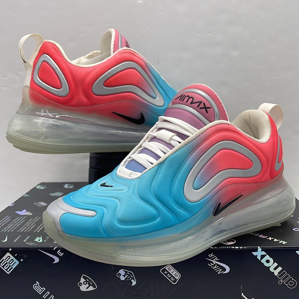 Nike WMNS Air Max 720 Blue and Pink Sneakers Air Max 720 'Pink Sea' - Picture 11 of 16
